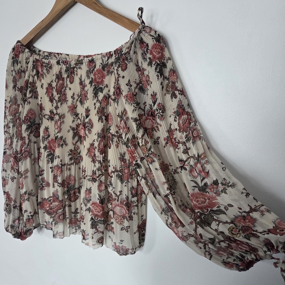 Wilfred Off The Shoulder Floral Top - Picture 5 of 11